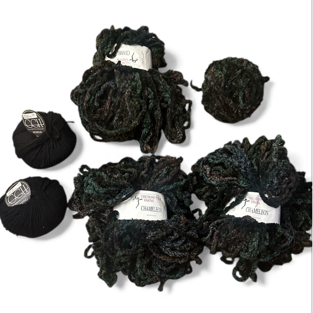TRENDSETTER YARNS ⭐️ Chameleon Safari print yarns